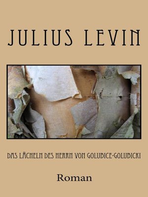 cover image of Das Lächeln des Herrn von Golubice-Golubicki